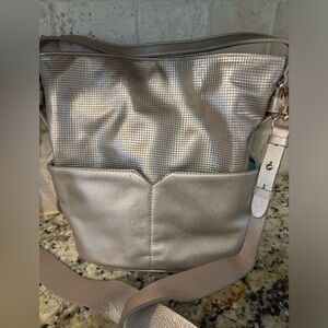 Kelly Wynn Gold Metallic Purse